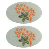 Accessori Neonate fiore ricamato Forcina Copricapo moda Bambini Versione coreana Boutique bambini Barrettes 18 colori ZZ