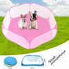 Small Animals Breathable Folding Fence For Hamster Hedgehog Puppy Cat Guinea Pig Portable Pet Cat Dog Cage Tent Playpen mcj5#203S