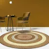 Carpet Fashion Modern Multicolor Imitation Woven Rope Living Room Bedroom Hanging Basket Chair Round Floor Mat Customization 230721