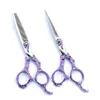 Hair Scissors 6 Inch Japanese Stainless Steel 440C Salon Cutting Thinning Barber Hairdressing Haircuts2589