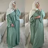 Ethnic Clothing Ramadan Muslim Hijab Dress Abayas for Women Abaya Dubai Turkey Islam Clothing Kaftan Robe Turkey Longue Femme Musulmane Vestidos 230721