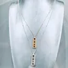 Chains French Luxury Jewelry Brand's 10th Anniversary Necklace.Small Style Sweater Chain 80CM Sliding Adjustable Size Women's