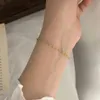 SJHO-44 2021 Moda coreana Fina de pulseiras de ouro de ondas aquáticas para garotas manchas de aço inoxidável anti-alergias