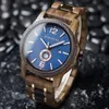 Bobo Bird Men's Quartz Watches Week Date 2023 New Design Luxury Man Watch Wristwatch Wood Male Male Dropishes Dropshipping