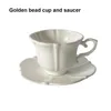 Kupalar çay kupa kahve fincanı uzun ömürlü zarif seramikler içme kiti ev malzemeleri