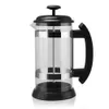 Outils French Press Café / thé Brewer cafetière cafetière Kettle 1000 ml en verre en acier inoxydable thermos barista outils café carafe