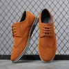 Boots Classic Brogues Shoes For Men Frosted Suede Leather Casual Man Footwear Male Sneakers Undefined Plus Size 3844 230721