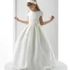 Handgefertigte formelle Kinderkleidung für die heilige Erstkommunion für Hochzeiten, formelle Ballkleider für Mädchen, Blumenmädchenkleid, 225 x