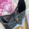 Torby wieczorowe designerka torba słynna moda Jackie1961 skórzana czarna diamentowa torebki torebki Luksusowe kobiety na ramię Crossbody