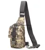 Tactische Molle sling borsttassen Casual Travel Cross Body Schoudertas camouflage mini telefoonzakje waterdicht outdoor oxford doek wandelen camping packs