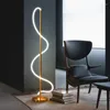 Lampade a sospensione Lampada da terra per soggiorno nordica Illuminazione interna moderna per camera da letto studio creativo LED