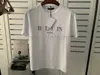 Moda Uomo Donna Coppia T-shirt Nero Bianco Deisgner Tees Uomo Donna Casual Manica corta Taglia asiatica S-XXL