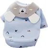 Cat Costumes Cute Pet Sweater Hairless Blue Hair-proof Pufferhead Small Dog Two-legged Clothing Wholesale