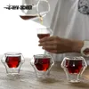 Кружки MHW 3bomber Coffee Mug Gull Guld Glass Transparent Borosilicate Classes Tea Latte Wine Cup Accessories 230721