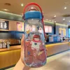 Bouteilles d'eau bouteille enfants grande capacité mignon dessin animé espace Animal motif étudiant tasse en plastique avec corde peut être Portable