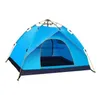 Tente de camp de voiture familiale pour 3 à 4 personnes Tentes de randonnée automatiques portables Pop Up Randonnée Camping Ombre ensoleillée Voyages Pêche Abris de plage Abri de canopée de protection UV