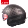 Motorcycle Helmets Original LS2 Helmet Retro Electric Locomotive For Men And Women Half Cover Four Seasons Pedal OF599