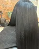 Naadloze clip in haarverlenging Kinky Straight Raw Virgin Human Hair Braziliaans haar Peruaans haar Maleisisch haar Indiaas haar