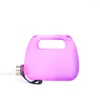 Water Bottles 1.5L Creative Cross-body Bag Bottle Macaroon Travel Sports Gym Drinking Gradient Frosted Cold Tea Jug