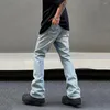 Męskie dżinsy chude swobodne mody streetwear pantolon letnie spodnie ropa hombre vaqueros proste nogi w trudnej sytuacji dżinsowe spodnie