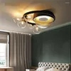 Потолочные светильники дизайнерские пузырьковые стеклянные оттенок роскошная гостиная спальня для дома