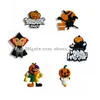 Akcesoria części butów SKL DYMPKIN CLOG DECORATION CHARMS HALLOWEN HORROR DLA KID DZIECI I DZIEWCZYNY ADT Women Men Party Favor Difts Drop Ammbx