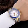 2022 New Men's Watch White Dial Ceramic Bezel Automatic Movement Sapphire Glass Watch222x