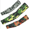 Camo da esterno Manicotto del braccio Protezione solare Protezione anti UV Sport estivi Ciclismo Manicotto del braccio Scaldamuscoli Le braccia tattiche in seta di ghiaccio coprono 20 colori