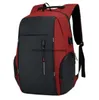 Portable business 18 inch laptop bag backpack multifunction outdoor men traveling camping school college sports USB charger waterproof computer bags