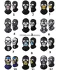Тактические 2 отверстия Дьявол Череп головы маскируют пылепроницаемую ветропроницаемую маску на открытом воздухе в пешеходных туристических охотничьих охоте