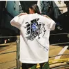 Abbigliamento di moda firmato T-shirt hip-hop Magliette rock Sta Trendy Skull Pirate Boat T-shirt a maniche corte allentata americana Top da uomo e da donna in cotone estivo High Street