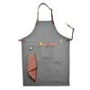 Senyue Chef Waiter Bakery Coffee Shop Barber Barbecue apron for Men's and Women's General Overalls Y200104228v