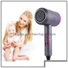 Hair Dryers Dryer Negative Lonic Hammer Blower Electric Professional Cold Wind Hairdryer Temperature Care Blowdryer Drop Dh5Fo