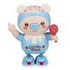 Intelligens Toys Electric Dancing Pet Pig Toys With Swing Light Music Little Animal For Baby Birthday Xmas Gift Wholesale 230721