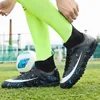 Stivali da pioggia Neymar Futsal Football Scarpe da calcio di qualità classica Ourdoor Sneaker da allenamento all'ingrosso TFFG Unisex Chuteira Cleat 230721