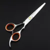 Professionnel japon 440c 6 pouces cheveux ciseaux ensemble coupe coiffeur makas coupe de cheveux ciseaux à effiler ciseaux de coiffure300k