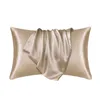 Pillow Case Pillowcase 100% Silk Cover Silky Satin Hair Beauty case Comfortable Home Decor wholesale 230721