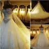 Luxury Crystal pärlstav älskling 2019 bollklänning bröllopsklänningar tyll rygglös plusstorlek bröllopsklänningar katedral tåg snörning bac2860