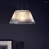 Pendant Lamps Nordic Led Crystal Black Lamp Antique Wood Chandelier Decorative Items For Home Lustre Suspension Lighting