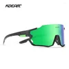 Occhiali da sole Marca KDEAM 2023 Estate Uomo Occhiali da ciclismo UV400 Bicicletta Pesca Polarizzata Outdoor HD MTB Guida Sport Shades