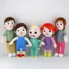 Usine en gros 6 styles de jouets en peluche mignons pastèque pour bébé, animation éclairante autour des poupées, cadeaux préférés des enfants