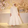 2021 dubaï arabe musulman bal robes de soirée col haut robes formelles robes de soirée élégant sur mesure Made254t