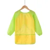 Kids Smock Waterproof Long Sleeve Children Painting Apron with Front Pockets216V