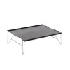 Camp Furniture Folding Table Breakfast Tray Camping For Travel Small Space Patio