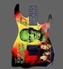 Custom kirk Hammett LTD KH-3 Karloff Mummy Monster Movies Collection 7v Chitarra elettrica Paletta inversa, Copia pickup EMG, Floyd Rose Tremolo