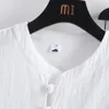 Męskie dresy 2 szt. SUPE MĘŻCZYZN Koszulki Zestaw Silny kolor letni spodnie stojak stojak na obrożę elastyczną talię sznurka męska mąż 230721