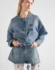 Damesshorts designer jeans Designer lente zomer nieuw label taille losse denim voor super veelzijdige slanke A-lijn broek JVSM 5HBW