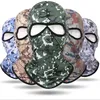 Camo Fietsmasker 3D print Camouflage Bivakmuts Tactisch Jacht sport Maskers Outdoor Motorrijder Rijden Winddicht stofdicht Anti UV kap hoeden