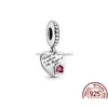 Charms 925 Sterling Sier Pandora Charm Celestial Shooting Star Heart Beads Adequado para Senhoras Clássicas Pulseira Moda Jóias Presente Dh15Z