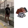 Designer Short Fashion Casual Clothing Ip Fashion Brand Leopard Print American Basketball Shorts Mens Quarters under Knee Training Street Quick Dried Casual Sp 24